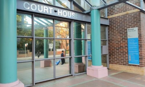 Burwood Local Courthouse attended by criminal law group lawyers